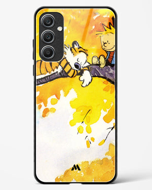 Calvin Hobbes Idyllic Life Glass Case Phone Cover (Samsung)