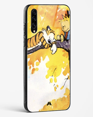 Calvin Hobbes Idyllic Life Glass Case Phone Cover (Samsung)