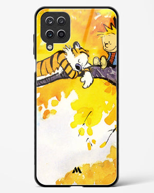 Calvin Hobbes Idyllic Life Glass Case Phone Cover-(Samsung)