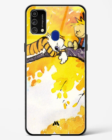 Calvin Hobbes Idyllic Life Glass Case Phone Cover-(Samsung)