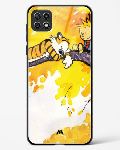 Calvin Hobbes Idyllic Life Glass Case Phone Cover (Samsung)