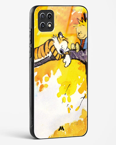 Calvin Hobbes Idyllic Life Glass Case Phone Cover-(Samsung)