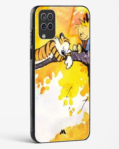 Calvin Hobbes Idyllic Life Glass Case Phone Cover (Samsung)