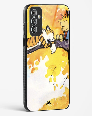 Calvin Hobbes Idyllic Life Glass Case Phone Cover (Samsung)