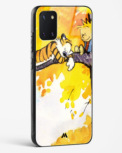 Calvin Hobbes Idyllic Life Glass Case Phone Cover-(Samsung)