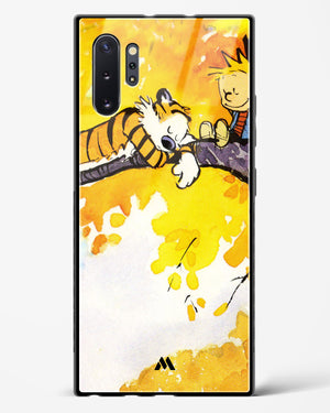 Calvin Hobbes Idyllic Life Glass Case Phone Cover-(Samsung)