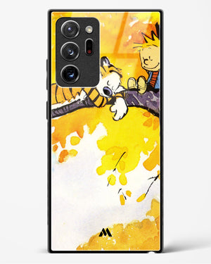 Calvin Hobbes Idyllic Life Glass Case Phone Cover-(Samsung)