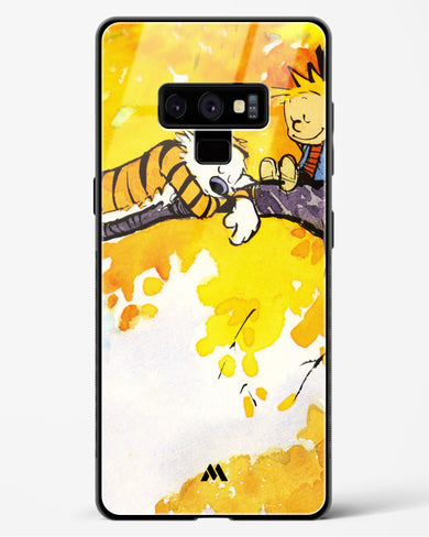 Calvin Hobbes Idyllic Life Glass Case Phone Cover (Samsung)