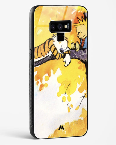Calvin Hobbes Idyllic Life Glass Case Phone Cover (Samsung)