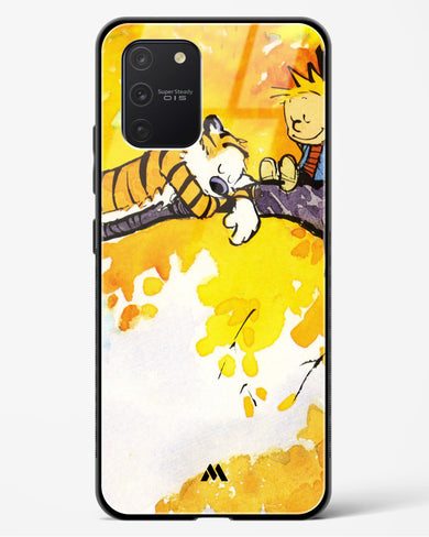 Calvin Hobbes Idyllic Life Glass Case Phone Cover-(Samsung)