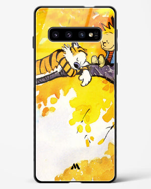 Calvin Hobbes Idyllic Life Glass Case Phone Cover (Samsung)