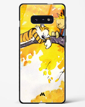 Calvin Hobbes Idyllic Life Glass Case Phone Cover (Samsung)