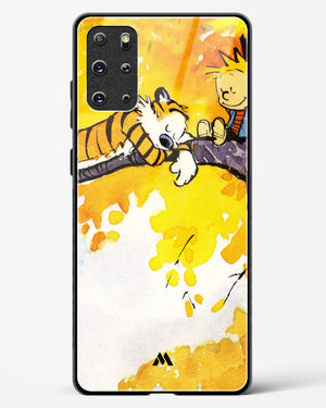Calvin Hobbes Idyllic Life Glass Case Phone Cover-(Samsung)