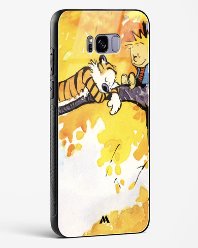 Calvin Hobbes Idyllic Life Glass Case Phone Cover (Samsung)