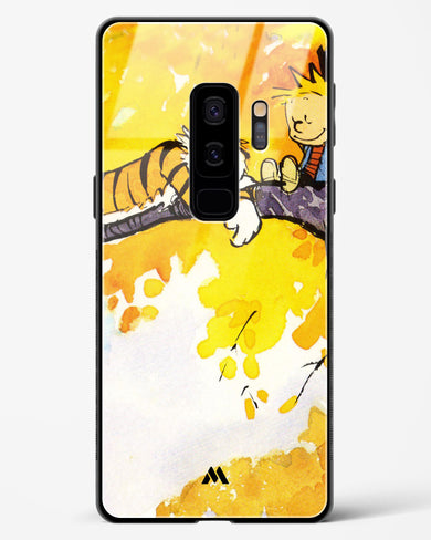 Calvin Hobbes Idyllic Life Glass Case Phone Cover (Samsung)