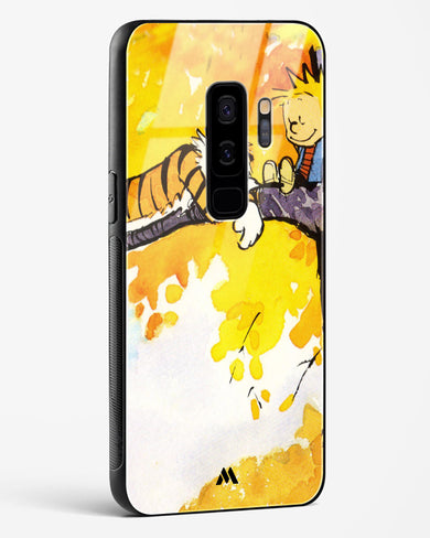 Calvin Hobbes Idyllic Life Glass Case Phone Cover-(Samsung)