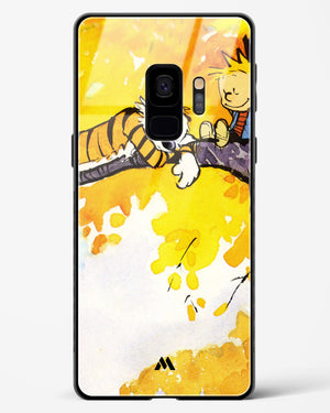 Calvin Hobbes Idyllic Life Glass Case Phone Cover (Samsung)