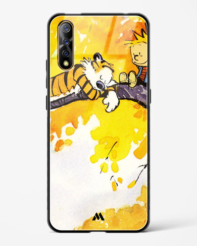 Calvin Hobbes Idyllic Life Glass Case Phone Cover-(Vivo)