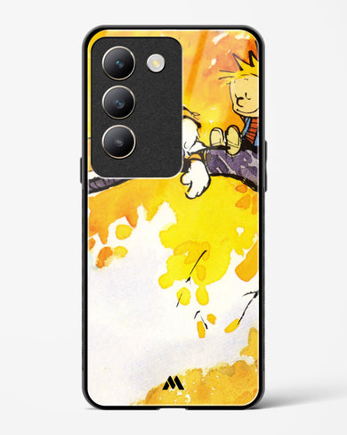 Calvin Hobbes Idyllic Life Glass Case Phone Cover (Vivo)