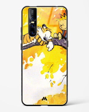 Calvin Hobbes Idyllic Life Glass Case Phone Cover (Vivo)