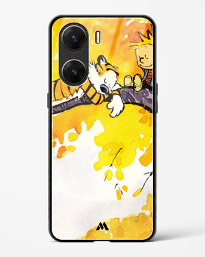 Calvin Hobbes Idyllic Life Glass Case Phone Cover (Vivo)