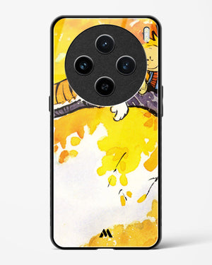 Calvin Hobbes Idyllic Life Glass Case Phone Cover (Vivo)