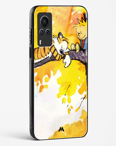 Calvin Hobbes Idyllic Life Glass Case Phone Cover-(Vivo)