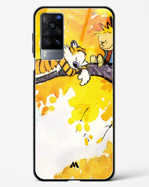 Calvin Hobbes Idyllic Life Glass Case Phone Cover-(Vivo)