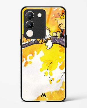 Calvin Hobbes Idyllic Life Glass Case Phone Cover (Vivo)