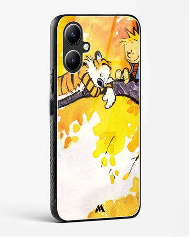 Calvin Hobbes Idyllic Life Glass Case Phone Cover (Vivo)