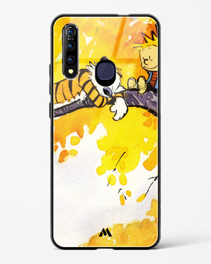 Calvin Hobbes Idyllic Life Glass Case Phone Cover (Vivo)