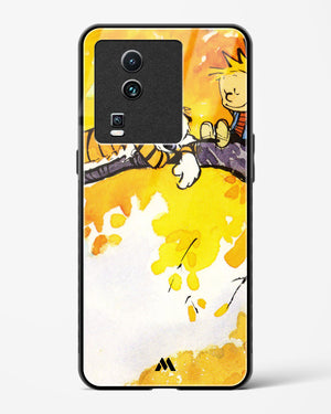 Calvin Hobbes Idyllic Life Glass Case Phone Cover-(Vivo)