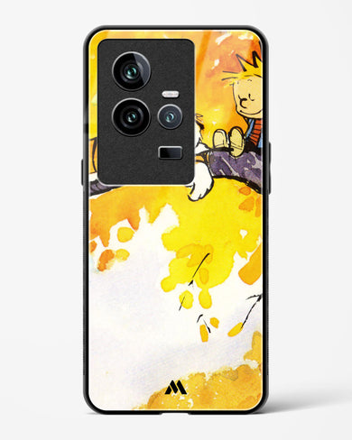 Calvin Hobbes Idyllic Life Glass Case Phone Cover (Vivo)