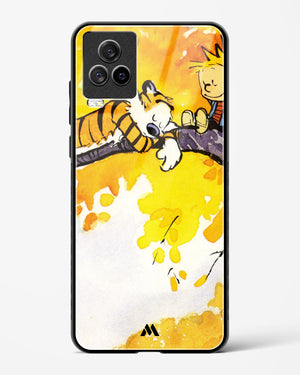 Calvin Hobbes Idyllic Life Glass Case Phone Cover-(Vivo)