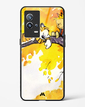 Calvin Hobbes Idyllic Life Glass Case Phone Cover-(Vivo)