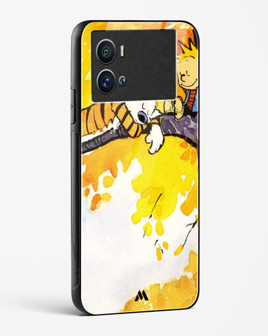 Calvin Hobbes Idyllic Life Glass Case Phone Cover-(Vivo)