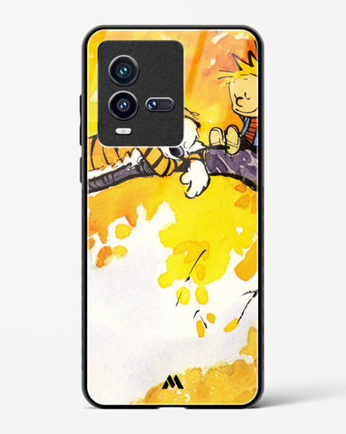 Calvin Hobbes Idyllic Life Glass Case Phone Cover (Vivo)