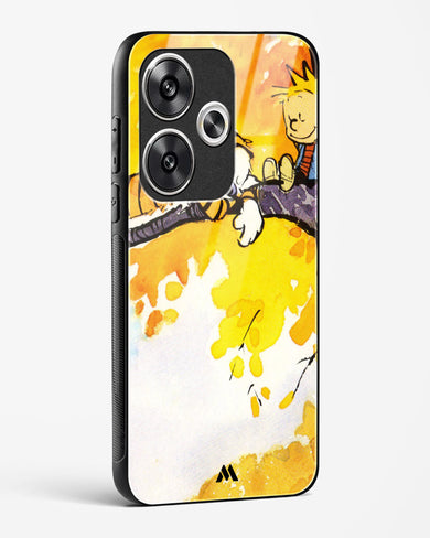 Calvin Hobbes Idyllic Life Glass Case Phone Cover-(Xiaomi)