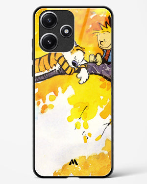 Calvin Hobbes Idyllic Life Glass Case Phone Cover-(Xiaomi)