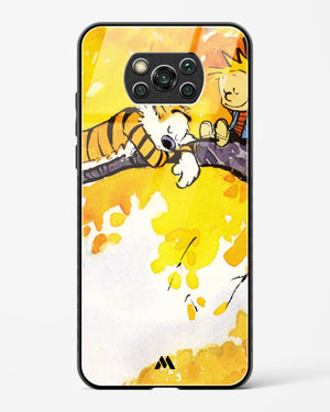 Calvin Hobbes Idyllic Life Glass Case Phone Cover-(Xiaomi)