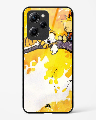 Calvin Hobbes Idyllic Life Glass Case Phone Cover-(Xiaomi)