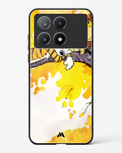 Calvin Hobbes Idyllic Life Glass Case Phone Cover-(Xiaomi)