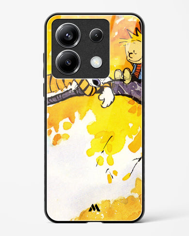 Calvin Hobbes Idyllic Life Glass Case Phone Cover-(Xiaomi)