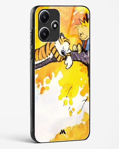 Calvin Hobbes Idyllic Life Glass Case Phone Cover-(Xiaomi)