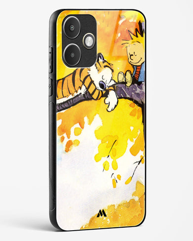 Calvin Hobbes Idyllic Life Glass Case Phone Cover (Xiaomi)