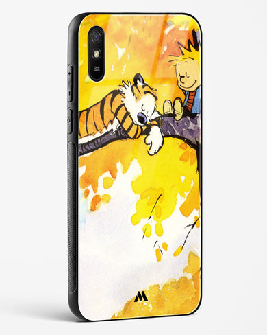 Calvin Hobbes Idyllic Life Glass Case Phone Cover-(Xiaomi)