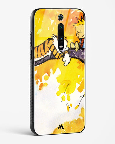 Calvin Hobbes Idyllic Life Glass Case Phone Cover-(Xiaomi)