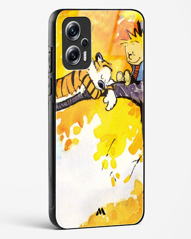 Calvin Hobbes Idyllic Life Glass Case Phone Cover-(Xiaomi)