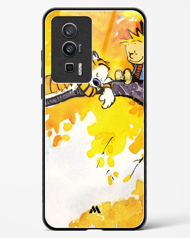 Calvin Hobbes Idyllic Life Glass Case Phone Cover-(Xiaomi)