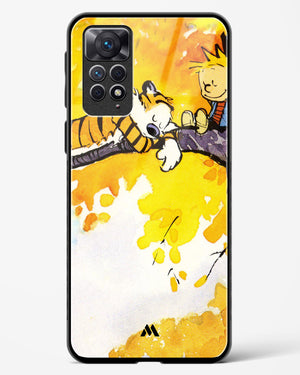 Calvin Hobbes Idyllic Life Glass Case Phone Cover-(Xiaomi)